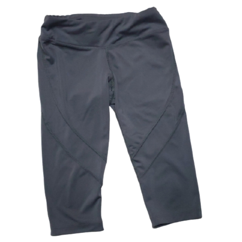 Augusta Sportswear Girls 3/4 Gray Leggings-S